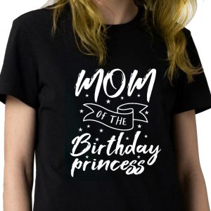 יום הולדת לאמא חולצה שחורה
